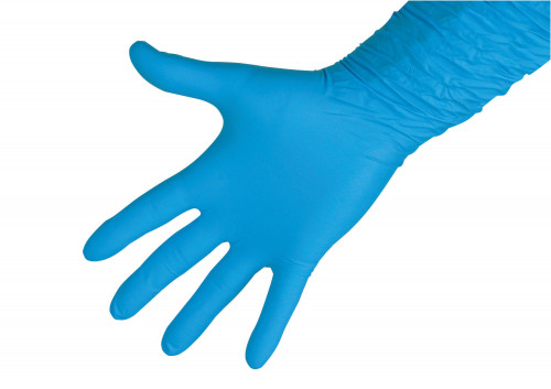 Nitrile Melkerhandschuhe Profi, 7mil, 300mm | 50 Stck