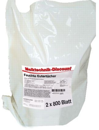 Feuchte Eutertcher Doppelnachfllpack 2 x 800 Blatt