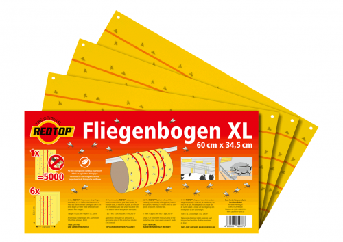 REDTOP Fliegenbgen XL 60 x 34,5cm | 6er Pack